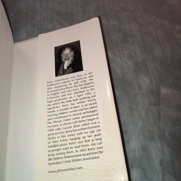 Book Away with the Fairies Mystery Kerry Greenwood 1920s Roaring Twenties - Picture 5 of 8